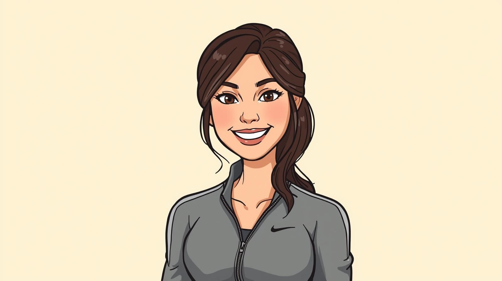 Illustrated portrait of Marzena Mazurkiweicz, Treasurer